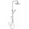 AQUALINE KERA sprchový stĺp s napojením na batériu, chróm SL430