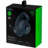 Bezdrôtové slúchadlá s mikrofónom Razer Kraken V4 na uši, čierne
