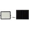 20W LED solárny reflektor 4000K vymeniteľná batéria 3m drôt čierny 1800lm VT-180W (V-TAC)
