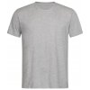 Luxusné tričko STEDMAN Crew neck, Grey Heather sivá, 4XL
