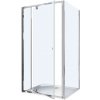 Ravak Otočné sprchové dvere so segmentom 110 cm transp.sat. 03GD0U00Z1 PDOP2-110