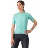 Castelli Anima 4 W SS jersey, Pool blue Veľkosť: M Dámsky letný dres s výbornou ochranou pred slnkom