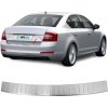 Nerez brúsený ochranný panel zadného nárazníka Omtec Škoda Octavia sedan, Fabia III HTB