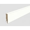 Egger MDF soklová lišta 6 cm, L201 Cubical dĺžka 2,4 m Biela L201 CUBICAL