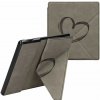 Puzdro KW Mobile - Origami Nubuk Brushed Heart - KW6006101 - pre Amazon Kindle Oasis 2/3 - šedé (KW Mobile obal na Kindle Oasis 2/3, flip, stojan, AutoSleep, Origami Nubuk Brushed Heart, šedý + záruka