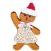 Dekorácia MagicHome Vianoce, Candy Line Perníkový panáčik, 19x3x32 cm