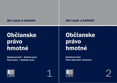 Občianske právo hmotné - Ján Lazar, kolektiv