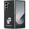 Karl Lagerfeld PU Saffiano Karl and Choupette Samsung Galaxy Z Fold 6 Black KLHCZFD6SAPKCNPK