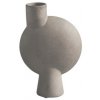 101 Copenhagen ApS Váza SPHERE Bubl Medio Taupe d 18 cm x š 8 cm x v 26 cm