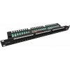 CB Elektro Patch panel 24 x RJ45 CAT5E UTP s vyvaz. lišt. cierna 1U SX24L-5E-UTP-BK-N 19