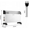 NEO TOOLS KONVEKTOROVÝ OHRIEVAČ S TERMOSTATOM 2000 W TURBO 90-155