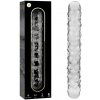 Ibiza Nebula Model 15 Dildo Borosilicate Glass 18.5 x 3 cm Clear