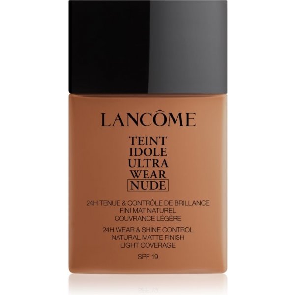 Make-up Lancôme Teint Idole Ultra Wear Nude ľahký zmatňujúci make-up 10.1 Acajou 40 ml