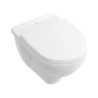 Villeroy & Boch O.novo - Závesné WC s doskou SoftClosing, DirectFlush, alpská biela 5660HR01