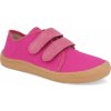 Barefoot detské tenisky Froddo - Canvas fuxia plátenné fuchsiové