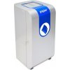 Odpadkový kôš na triedený odpad AMSTERDAM 120 l - žltá
