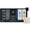 Shelly Wall Display X2 + BLU H&T Slonovina - dotykový nástenný panel s relé (WiFi, Bluetooth), Streborný