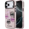 Karl Lagerfeld IML Multi K&CH Heads Zadný Kryt pre iPhone 17 Pro Max Pink