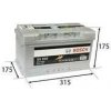 Bosch autobatéria 85Ah S5, 12V, 800A, 0 092 S50 100