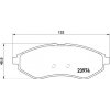 Sada brzdových platničiek kotúčovej brzdy BREMBO P 24 048