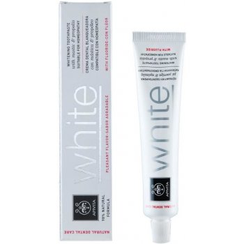 Apivita Natural Dental Care White bieliaca zubná pasta 75 ml