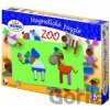 Detoa magnetické puzzle ZOO