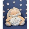 Doudou et Compagnie Paris Doudou Biely zajačik s priestorom na uloženie pyžamka 38 cm
