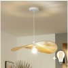 | Brilagi - LED luster na lankách CERIA BOHO 1xE27/40W/230V pr. 60 cm rafia | EG300171+EG781095