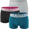 CALVIN KLEIN - boxerky 3PACK steel cotton griffin & gray color - limitovaná edícia-XL (101-106 cm)