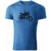 T-ričko BMW R nineT pánske tričko Farba trička: Svetlomodrá, Veľkosť: S