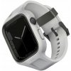 UNIQ Monos 2 v 1 remienok a ochranné puzdro na Apple Watch 44/45 mm sivý UNIQ-45MM-MONOSGRY