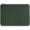 Woolnut kožené púzdro (Flat) tmavo zelené WN-PO-FL-2199-GN