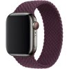 eses Pletený navliekací remienok pre Apple Watch 38 mm/40 mm/41 mm/42 mm - veľkosť SS Farba: tmavo vínová