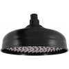RAV Slezák Hlavová sprcha 20 cm, čierna matná KS0020 cmAT