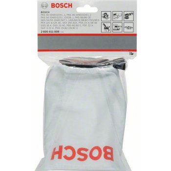 BOSCH Vrecko na prach pre PKS, GKS, PEX, GEX 150 ACE, PSS, GSS, PSF 22 A, GUF 4-22 A, PHO 25-82 / 35-82 C 2605411009