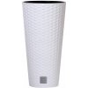 Kvetináč Prosperplast Rato Tubus plast 20 x 38 cm biely