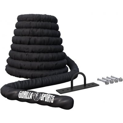 Gorilla Sports Battle Rope 9 m - 3,8 cm
