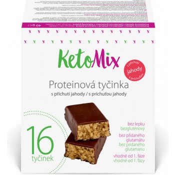 KetoMix Proteínové tyčinky 16 x 40g