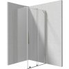 Deante Prizma sprchovací kút 140x70 cm štvorcová chromová lesklé/priehľadné sklo KPN0P14S07