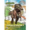 Omaľovánka A4 Dinosaury