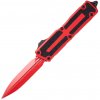 Microtech SCARAB II GEN III D/E STANDARD CERAKOTE RED BLACK HARDWARE 1280-1RD-C5Z4