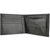 Pánska peňaženka z pravej kože č.8408 v čiernej farbe