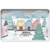 TORO Melaminový servírovací podnos dedinka 40x27cm