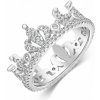 Sofia strieborný prsteň kráľovská koruna IS005AN148