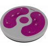 Rotačný disk Fitforce BODY TWISTER U20A ružová,sivá