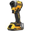 DeWALT DCF850D2T-QW AKU/rázový šroubovák 3250 ot/min Černá, Žlutá