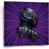Sablio Obraz BLACK PANTHER z profilu Fialový - 50x50 cm
