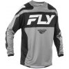 Dres FLY RACING F-16 2025 (sivá/čierna/biela) L