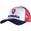 Detská trucker šiltovka FLLÖS, T-CAP SLOVAKIA 9 červená,tmavo modrá,biela UNI