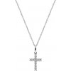 AMEN strieborný náhrdelník s krížikom CRBB03